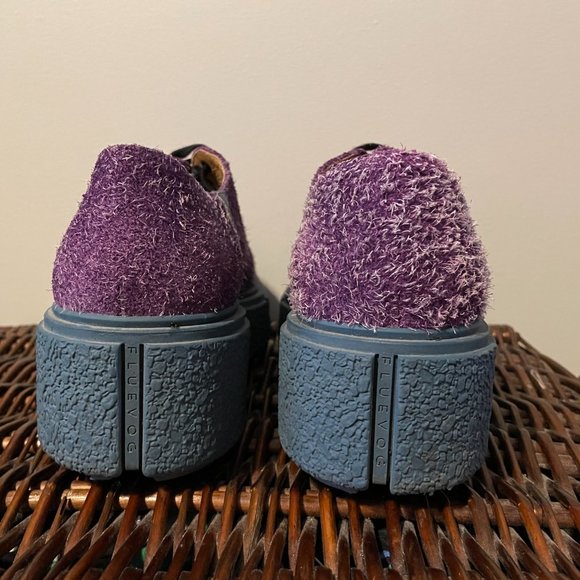 John Fluevog - Tycho (Space Edition Family) Purple W9/M7 - Picture 6 of 7